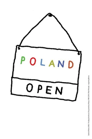 Plakat Piotra Pietrzaka - zwycięzca konkursu „Tacy jesteśmy. Polacy 1989-2014” 66,6 x 100 cm