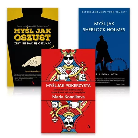 Pakiet książek Marii Konnikovej