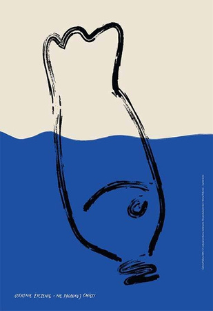 Plakat Michała Tokarskiego „Jedenaste: Nie produkuj śmieci” 120 x 180 cm
